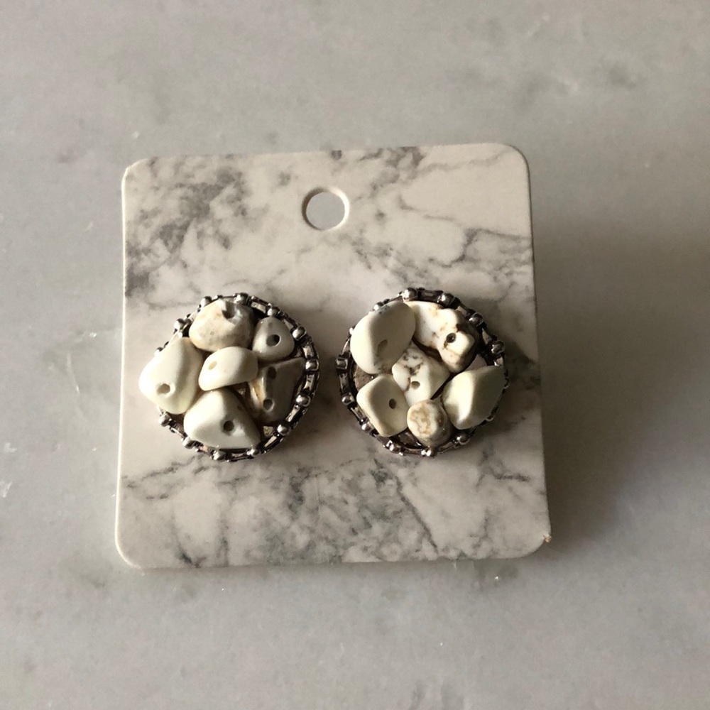 Natural Stone Earrings